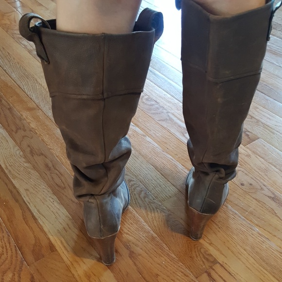 Jigsaw Brown Boots 39/9 - Picture 4 of 5